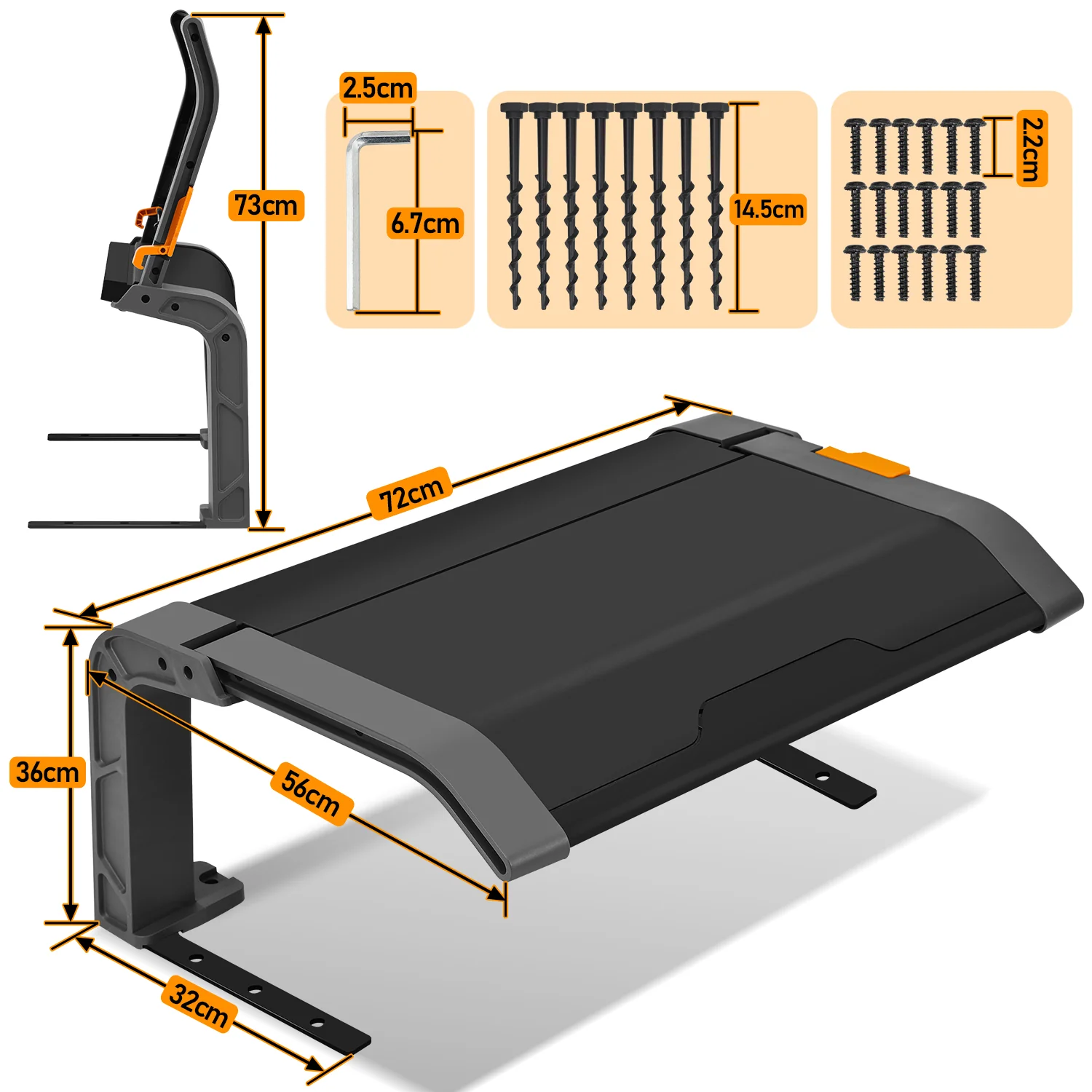 Sonnewelt Rasenmher Garage Klappbar