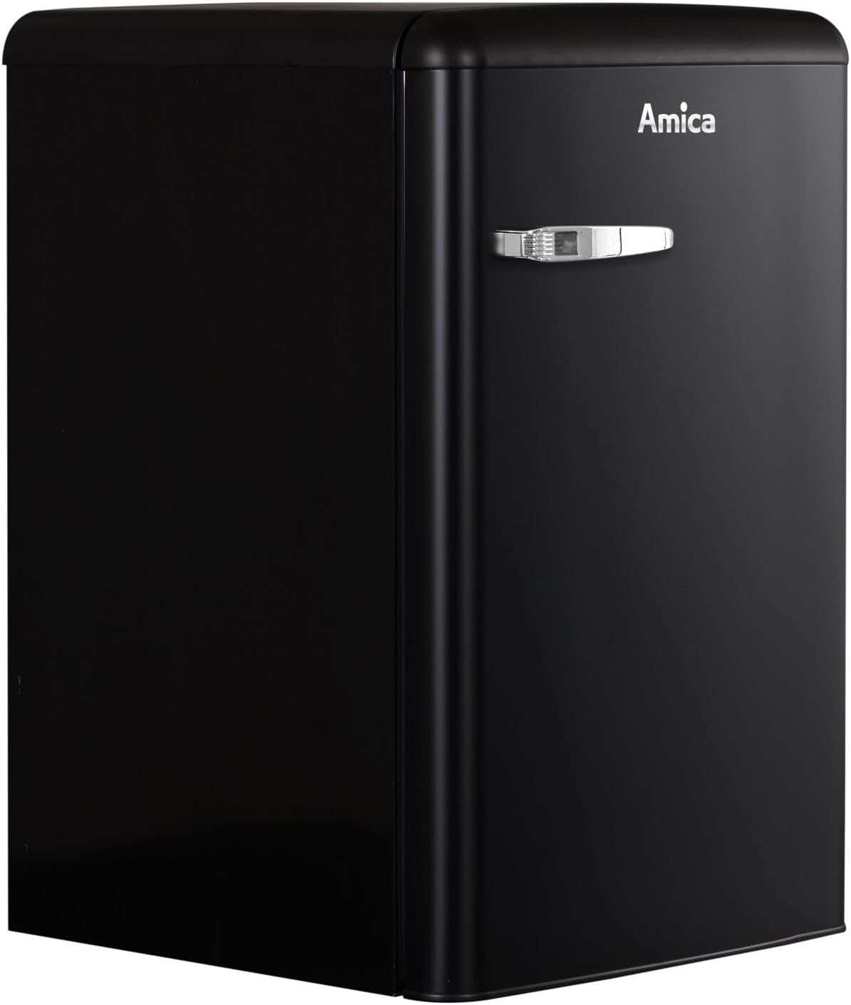 Amica KGC 15632 T Retro Kühl-/Gefrierkombination / Ice Blue (Türkis) / 144cm (H) x 55cm (B) x 62cm (T) / Retro-Design / Kühlschrank mit Gefrierfach