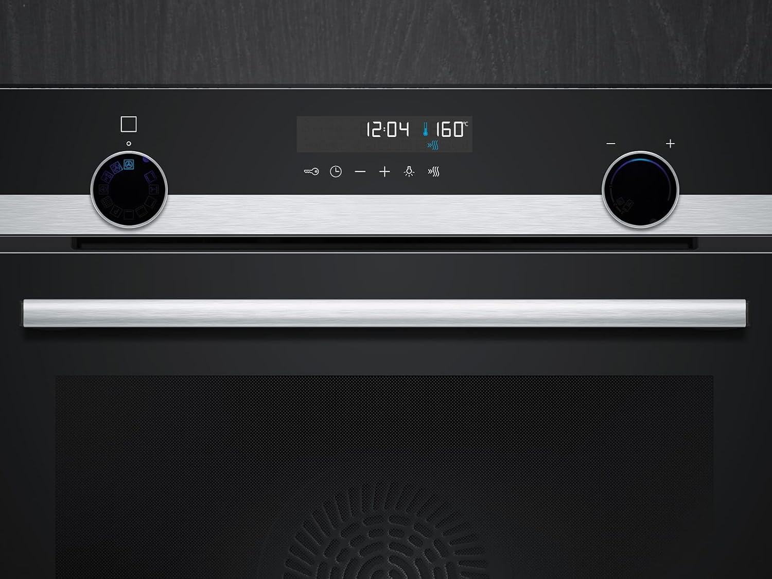 Siemens HB572ABS3, iQ300, Einbau-Backofen 60 x 60 cm, Air Fry, activeClean Pyrolyse Selbstreinung, LED-Touchbedienung, 3D Heißluft, Schnellaufheizung, cookControl10 Automatikprogramme, Edelstahl