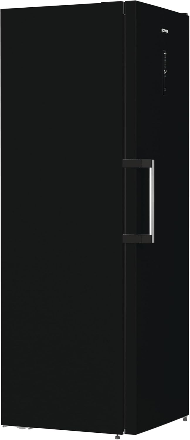 Gorenje R 619 DAXL6 Kühlschrank/AdaptTech/FreshZone/Schnellkühlfunktion/Umluft-Kühlsystem/LED Display / 398l / 185cm / EEK D/Edelstahl