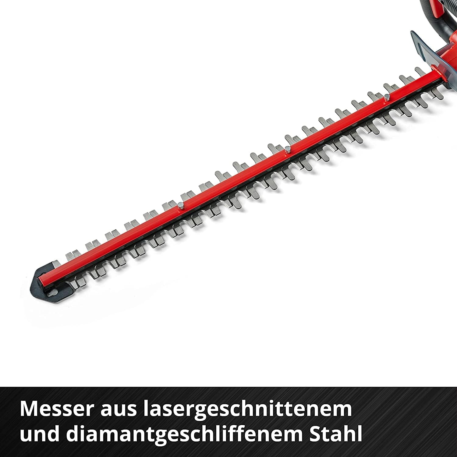 Einhell Akku-Heckenschere GE-CH 18/60 Li-Solo Power X-Change (18 V, 60 cm Schnittlnge, 22 mm Zahnabstand, drehbarer Handgriff, inkl. Schnittgutsammler, ohne Akku)