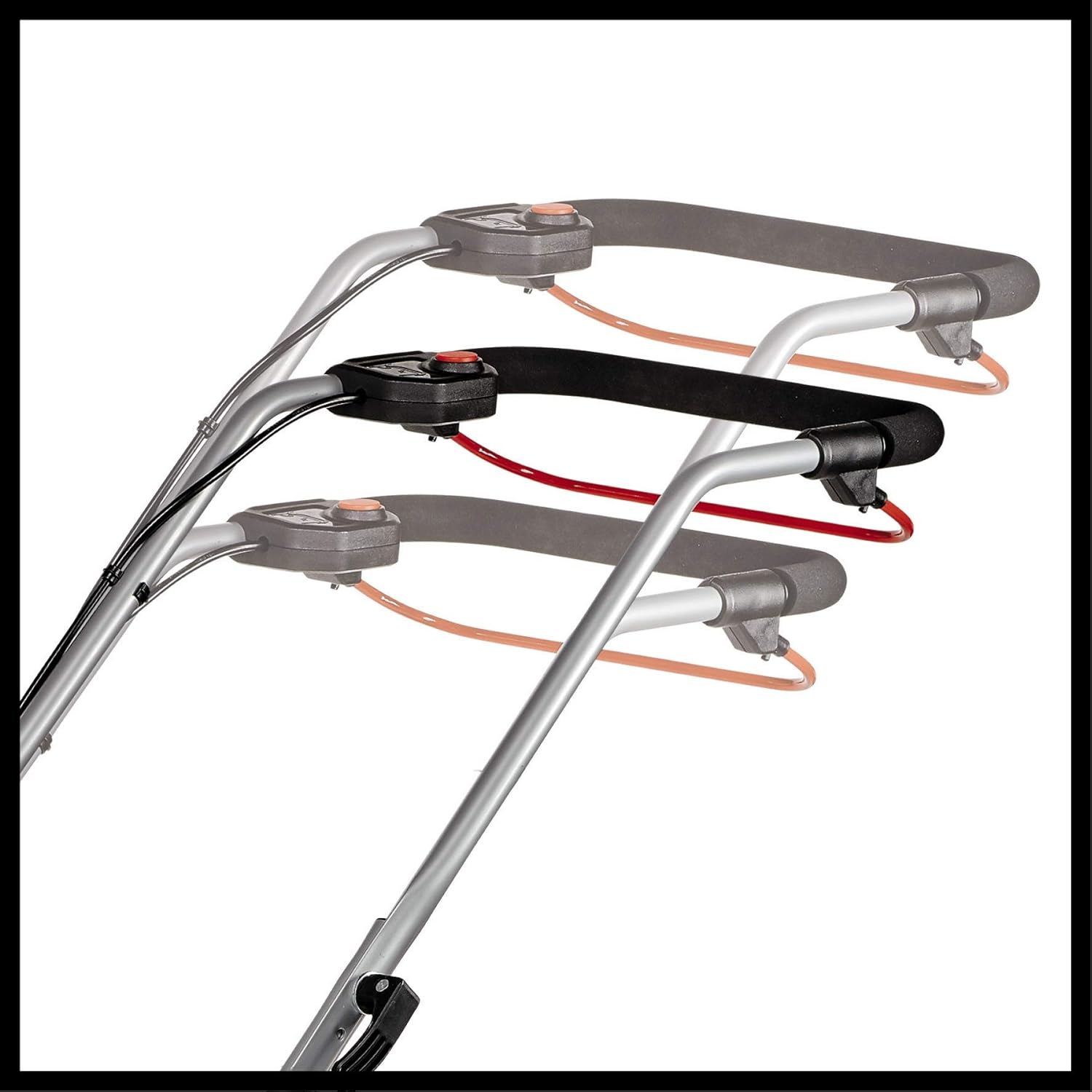 Einhell Akku-Rasenmher GE-CM 18/33 Li Kit Power X-Change (18 V, 33 cm Schnittbreite, bis 200 m, Brushless, 30L Fangkorb, 25-65 mm Schnitthhe, inkl. 4,0 Ah Akku + Ladegert)