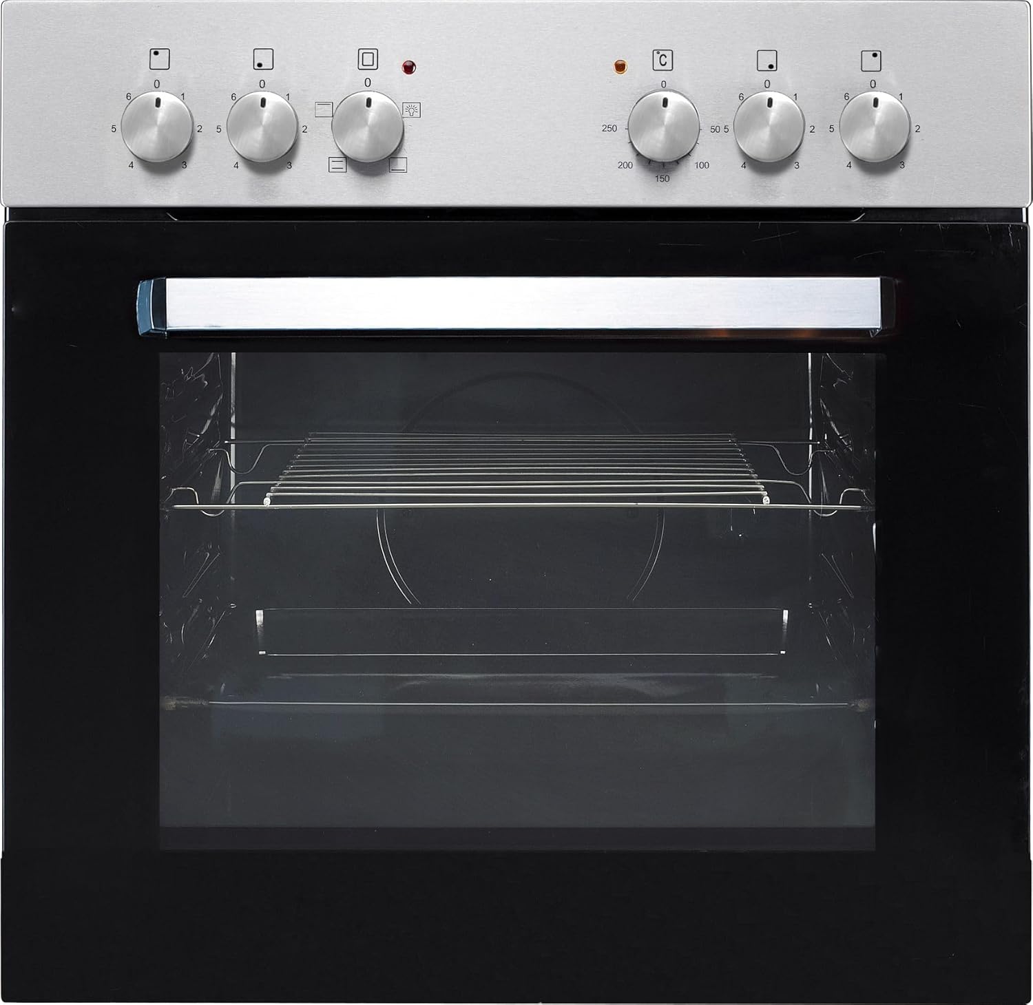 PKM KH-BIC3-I GK IX-2 Einbauherdset Edelstahl 60cm Kochfeld Glaskeramik