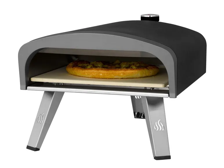 Gas Pizzaofen »Burnsville« aus Edelstahl, schwarz