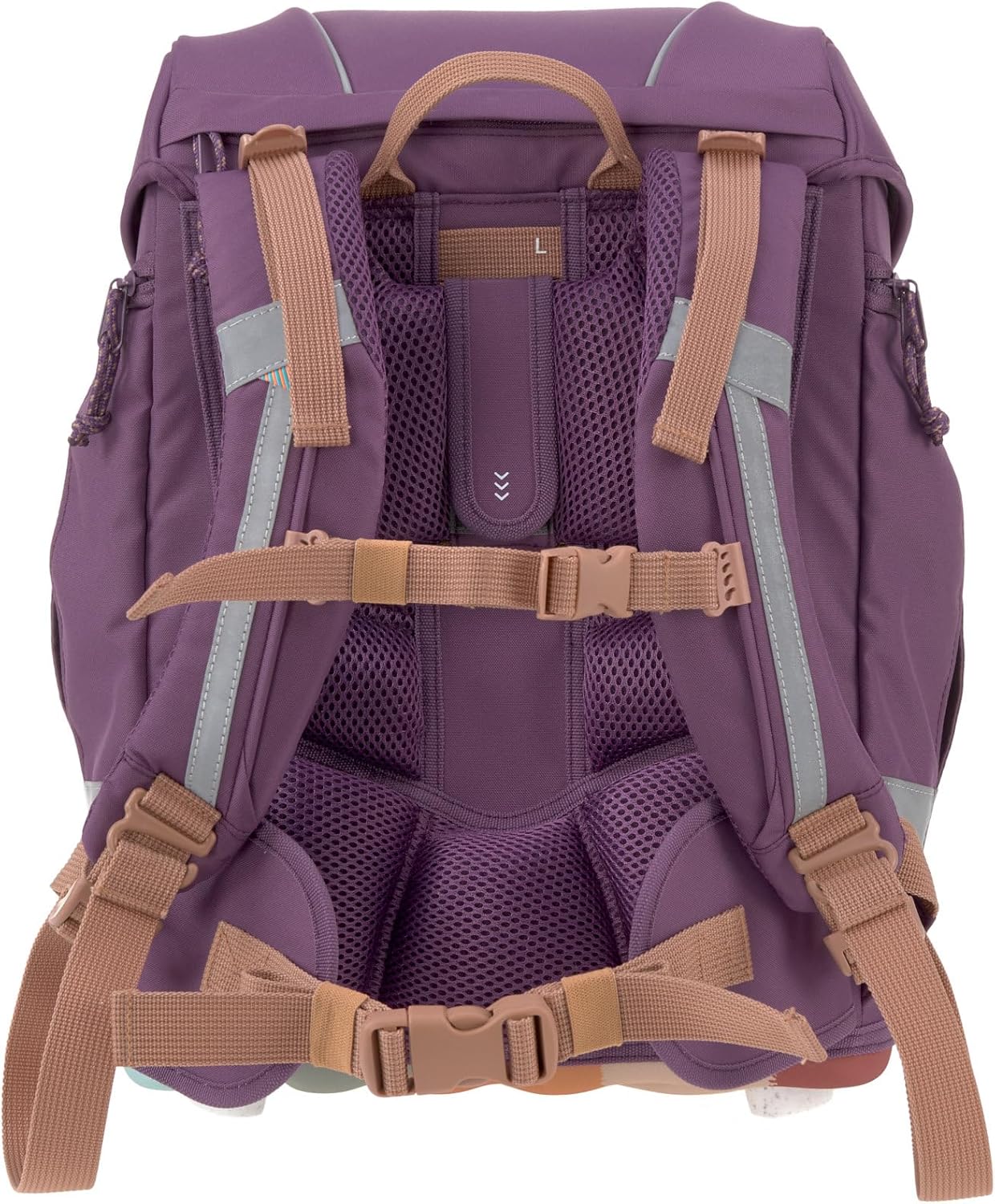 LÄSSIG 7-teiliges Schulranzen Set Kinder/School Set Boxy Unique Schwarz