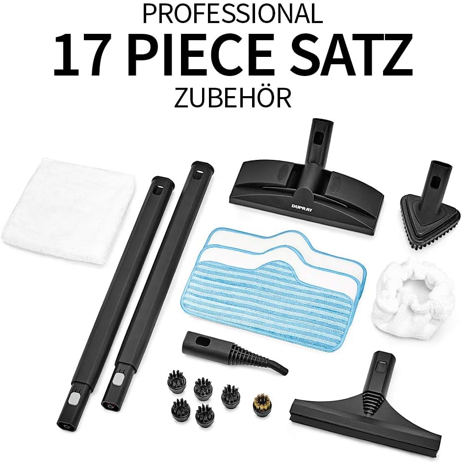 Dupray Neat Dampfreiniger, multifunktional, für zu Hause: Bden, Mbel, Autos und mehr (Steam Cleaner EU Plug)