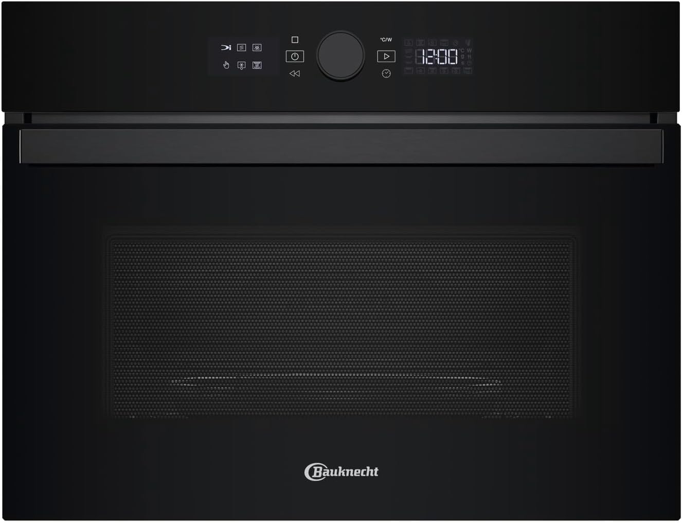 Bauknecht BMW47DMK Kombi-Mikrowelle - Mikrowelle 900 Watt, Heizelement-Grill 1600 Watt, Heißluft 1200 Watt/Dynamic Crisp – knusprige Gerichte in Rekordzeit/Schnellstart-Funktion (Rapid-Start)