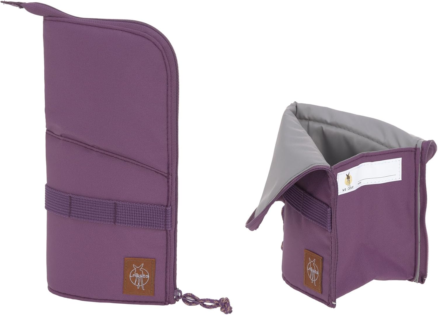 LÄSSIG 7-teiliges Schulranzen Set Kinder/School Set Boxy Unique Schwarz