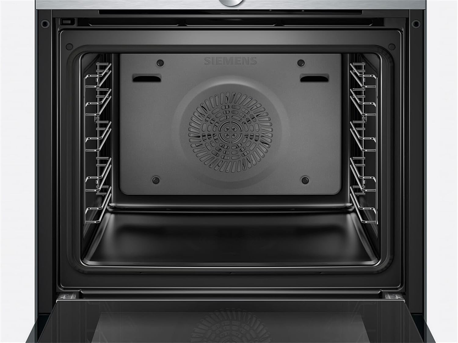 Siemens HB572ABS3, iQ300, Einbau-Backofen 60 x 60 cm, Air Fry, activeClean Pyrolyse Selbstreinung, LED-Touchbedienung, 3D Heißluft, Schnellaufheizung, cookControl10 Automatikprogramme, Edelstahl