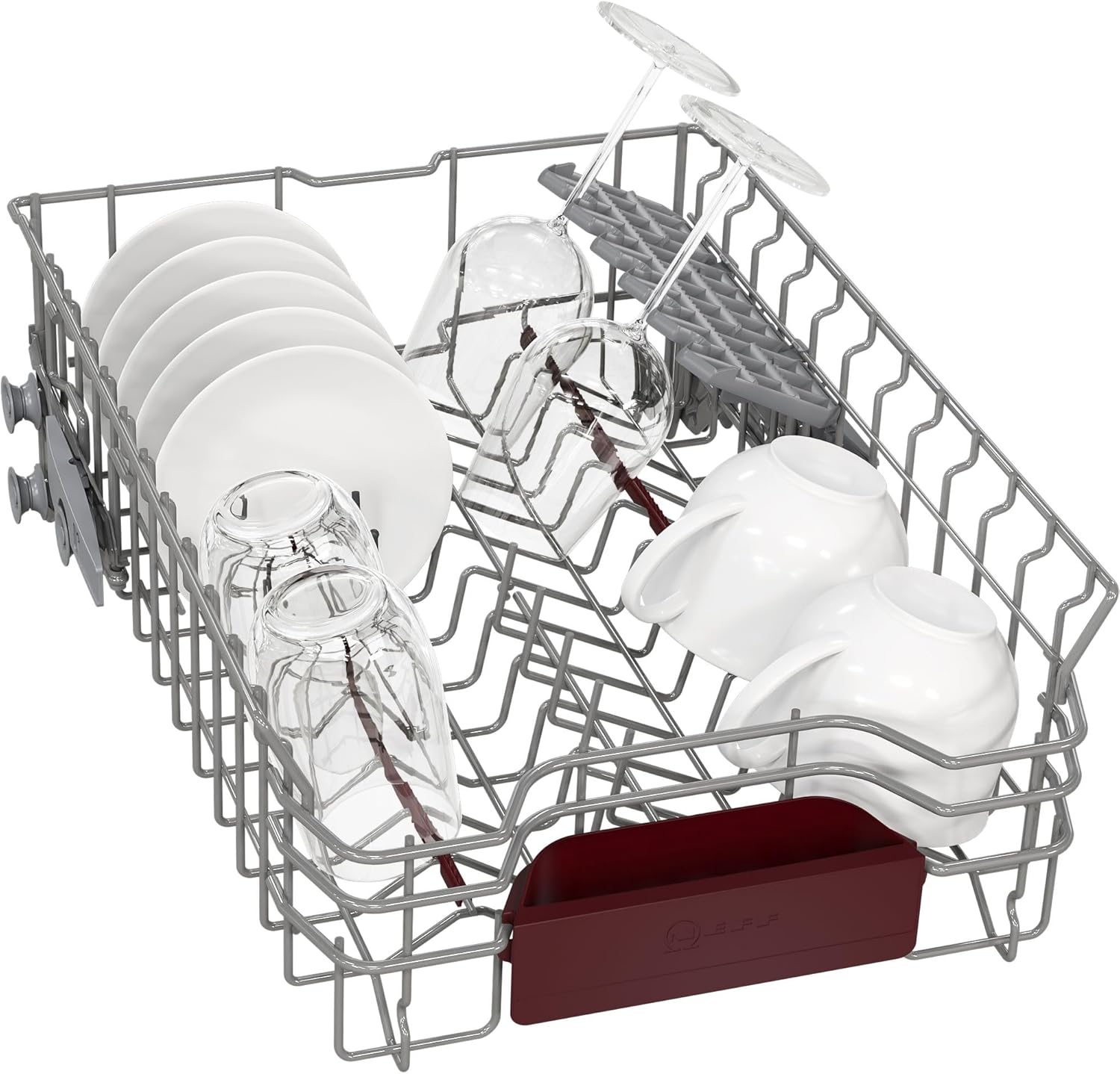 NEFF S157YCX03E, N 70, Smarter Geschirrspüler Vollintegriert, 60 cm, Besteckschublade, Made in Germany, Zeolith-Trocknung, besonders leise Spülmaschine, höhenverstellbarer Oberkorb, starker Sprühdruck