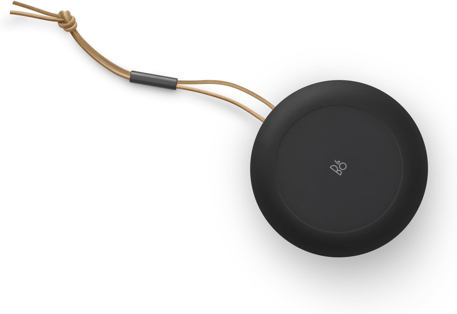 Bang & Olufsen Beosound A1 (2. Gen) – Kabelloser tragbarer IP67 wasserdichter Bluetooth-Lautsprecher mit 360-Grad-Sound, Alexa Voice Assistant & Speakerphone, 18 h Akkulaufzeit - Black Anthracite