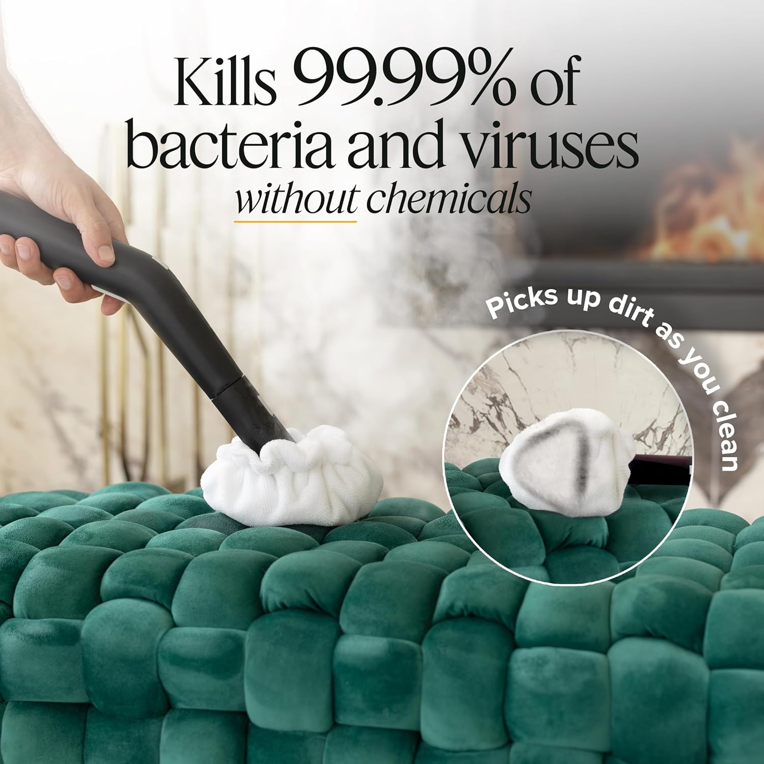 Dupray Neat Dampfreiniger, multifunktional, für zu Hause: Bden, Mbel, Autos und mehr (Steam Cleaner EU Plug)