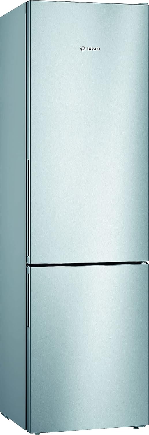 Bosch KGN36NWEA Serie 2 Kühl-Gefrier-Kombination, 186 x 60 cm, 215 L Kühlen & 87 L Gefrieren, NoFrost nie wieder abtauen, LED-Beleuchtung gleichmäßige Ausleuchtung