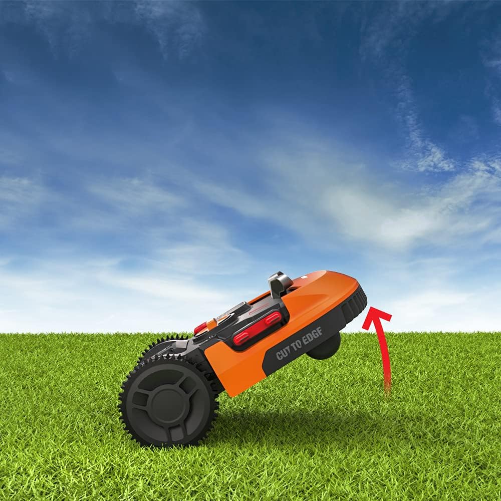 WORX Landroid Vision M600 Mhroboter WR206E.1 für Grten bis 600m - intelligenter Mhroboter ohne Begrenzungskabel – WLAN & Bluetooth – aktive Hindernisvermeidung mit KI-Technologie – APP Steuerung
