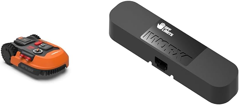 WORX Landroid Vision M600 Mhroboter WR206E.1 für Grten bis 600m - intelligenter Mhroboter ohne Begrenzungskabel – WLAN & Bluetooth – aktive Hindernisvermeidung mit KI-Technologie – APP Steuerung