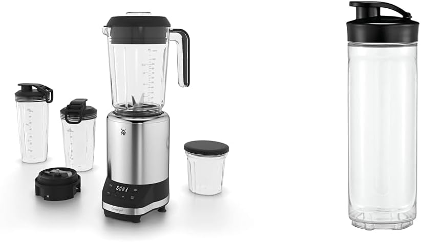 WMF Kult Pro Multifunktionsmixer Hochleistungsmixer, 30.000 U/min, Smoothie Maker, Standmixer, Ice-Crush Funktion, 4 Mixbehlter inkl. ToGo-Verschluss