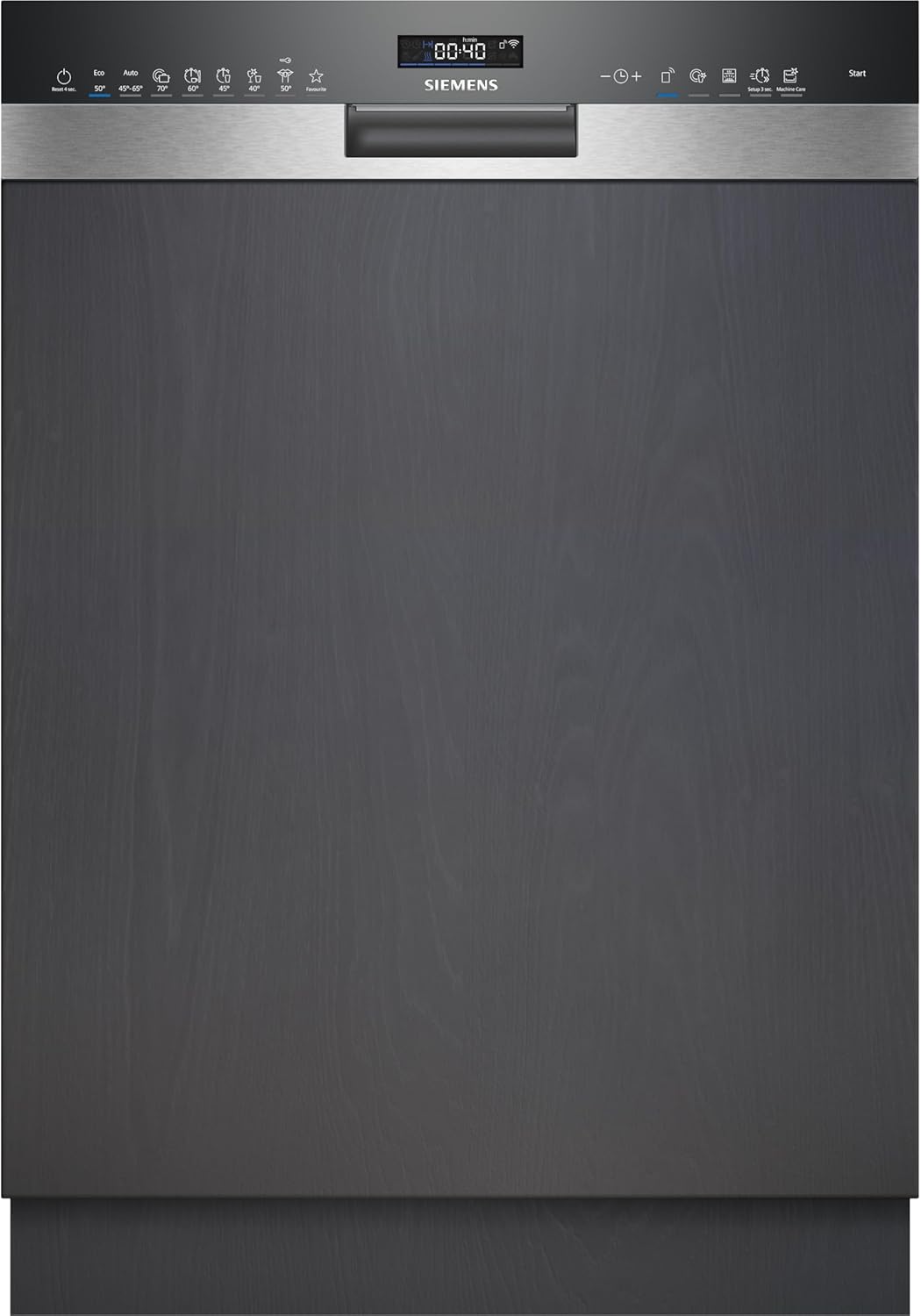 Siemens SN63EX14VE, iQ300 Smarter Geschirrspüler, Vollintegrierte Spülmaschine mit Besteckschublade, 60 cm, Auto Türöffnung dank autoOpen dry, Besonders leise durch iQdrive-Motor, infoLight aquaStop