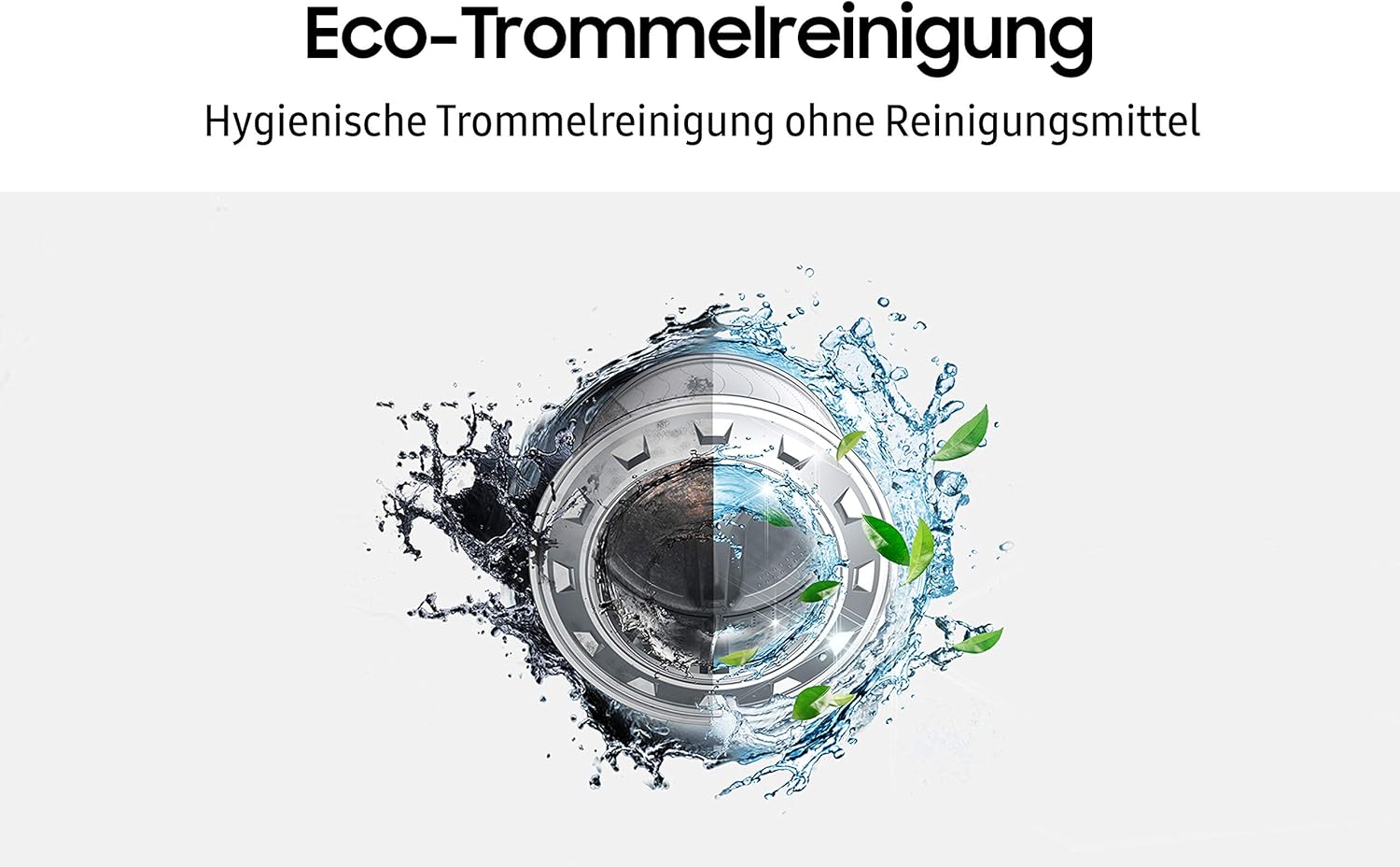 Samsung WW8NK52K0VW/EG Waschmaschine, 8 kg, 1200 U/min, SLIM Platzsparer, Ecobubble, AddWash, Hygiene-Dampfprogramm, Weiß