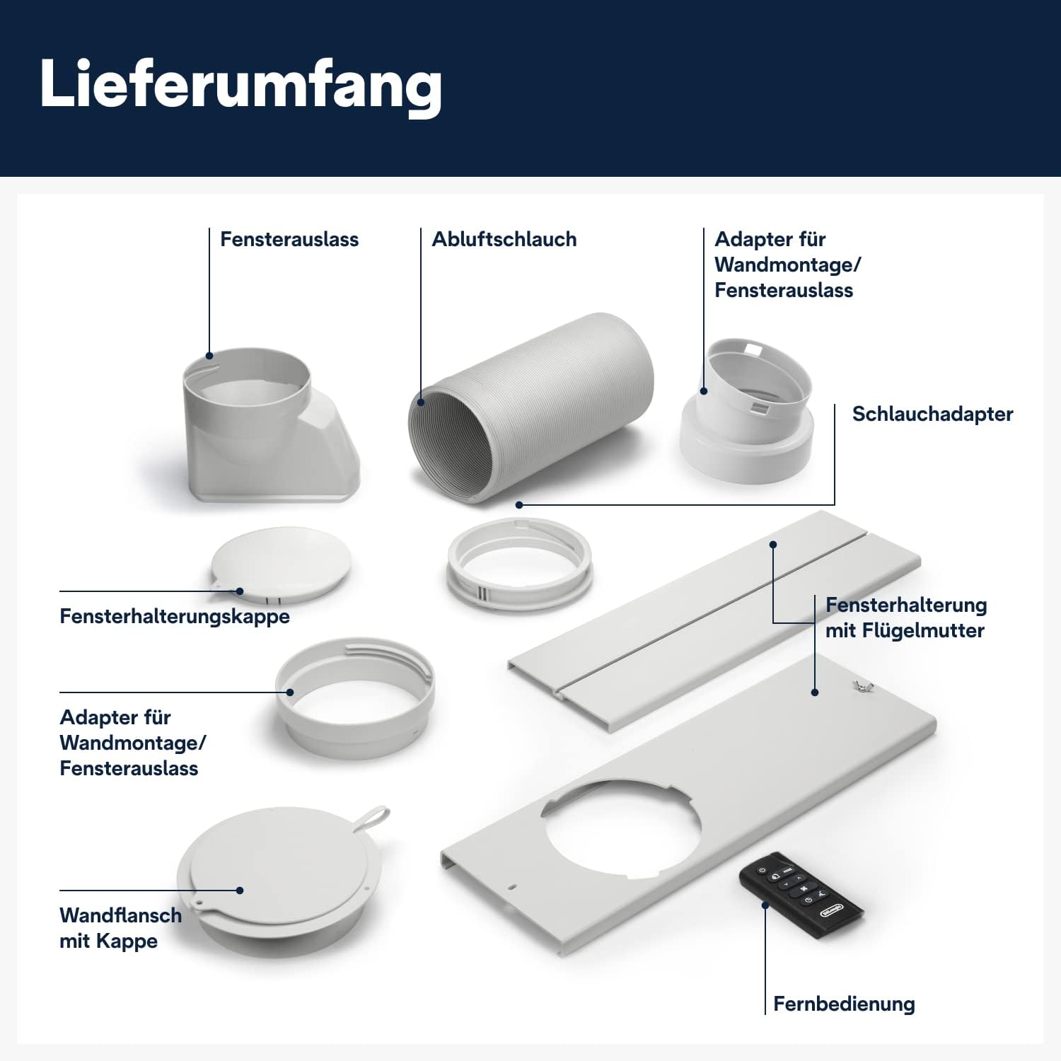 De'Longhi Pinguino PAC EL112 CST WiFi, Mobile Klimaanlage mit MyEcoRealFeel-Technologie für Räume bis zu 110 m³,11.000 BTU/h, 2,9 kW, 63 dB, Entfeuchtungsfunktion, A+, App- und Sprachsteuerung, Weiß