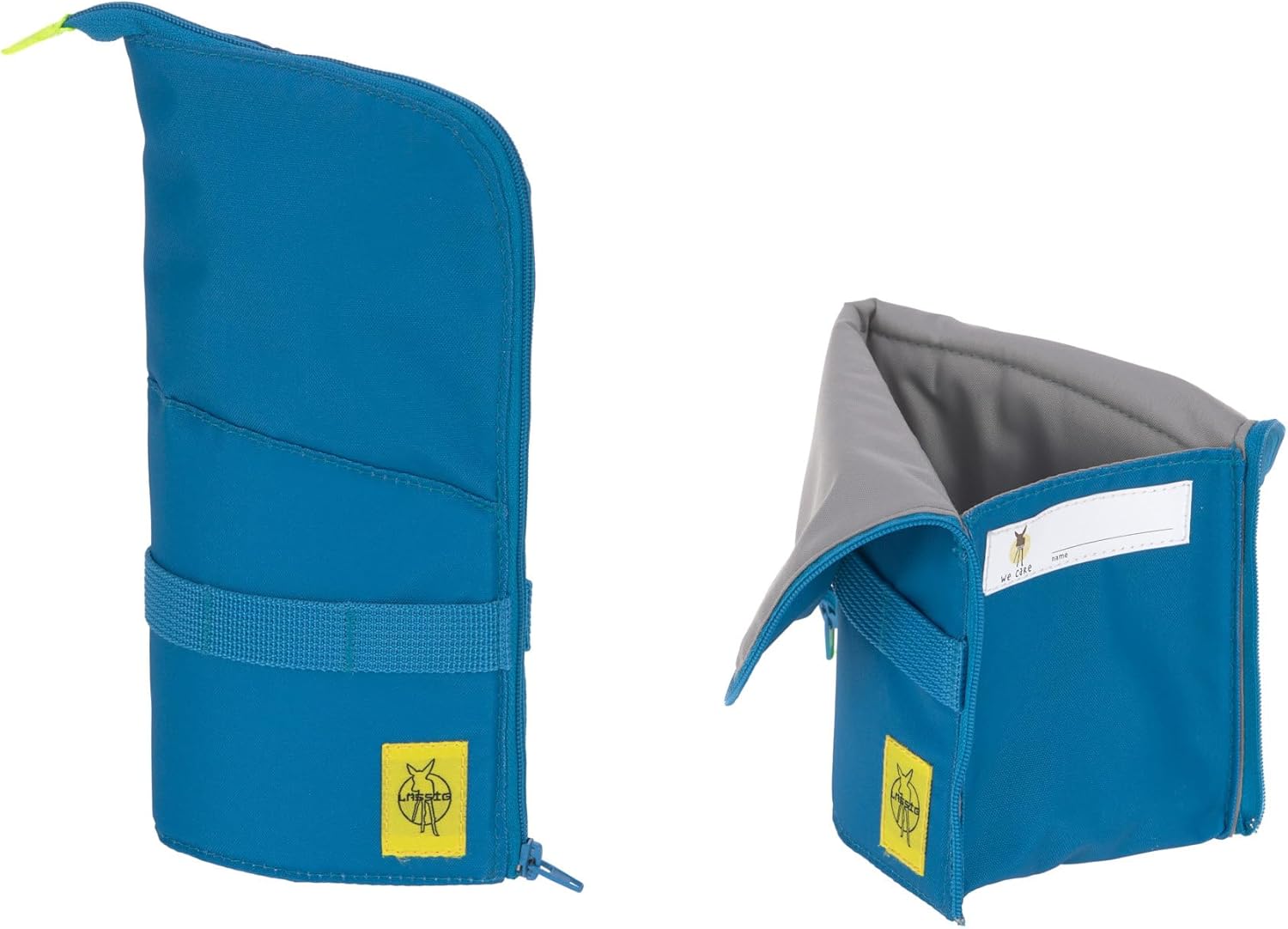 LÄSSIG 7-teiliges Schulranzen Set Kinder/School Set Boxy Unique Schwarz