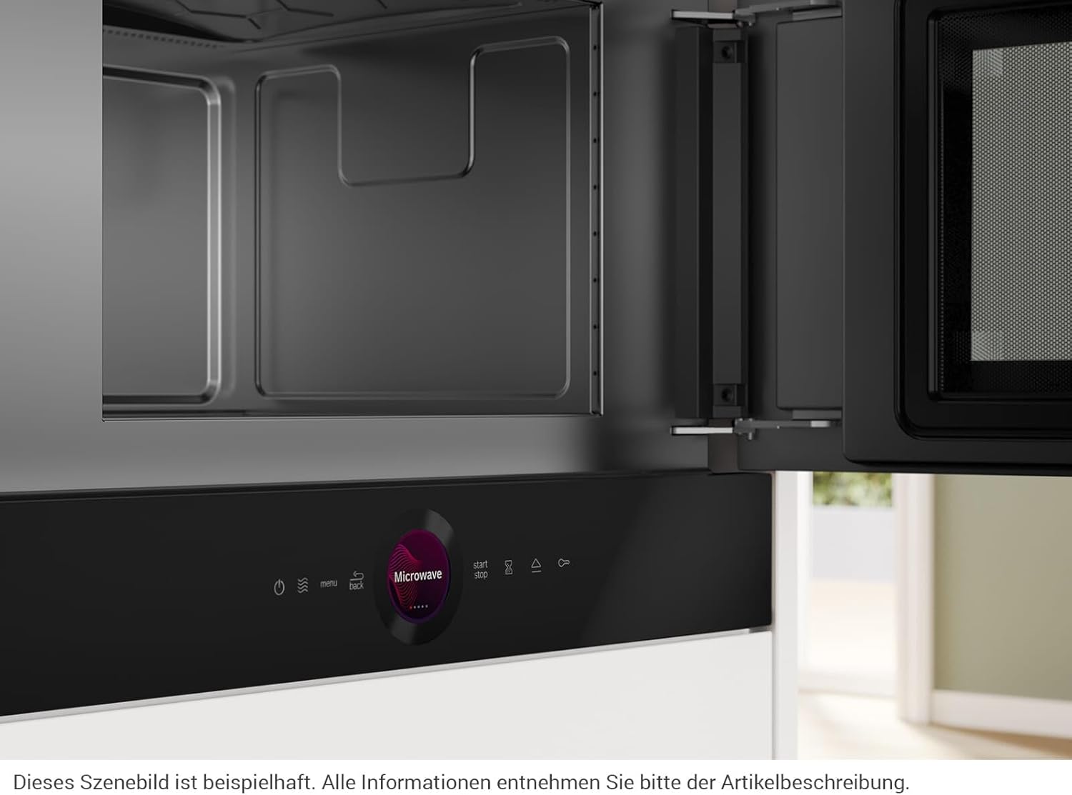 Bosch BFR7221B1 Einbau-Mikrowelle schwarz