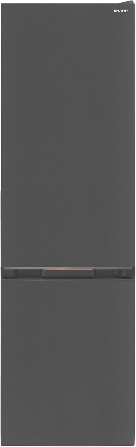 Sharp Kühl-Gefrierkombination SJ-FBB05DTXKD-EU, NanoFrost, Breite: 54 cm, Nutzinhalt 288 L, Dark Inox Look