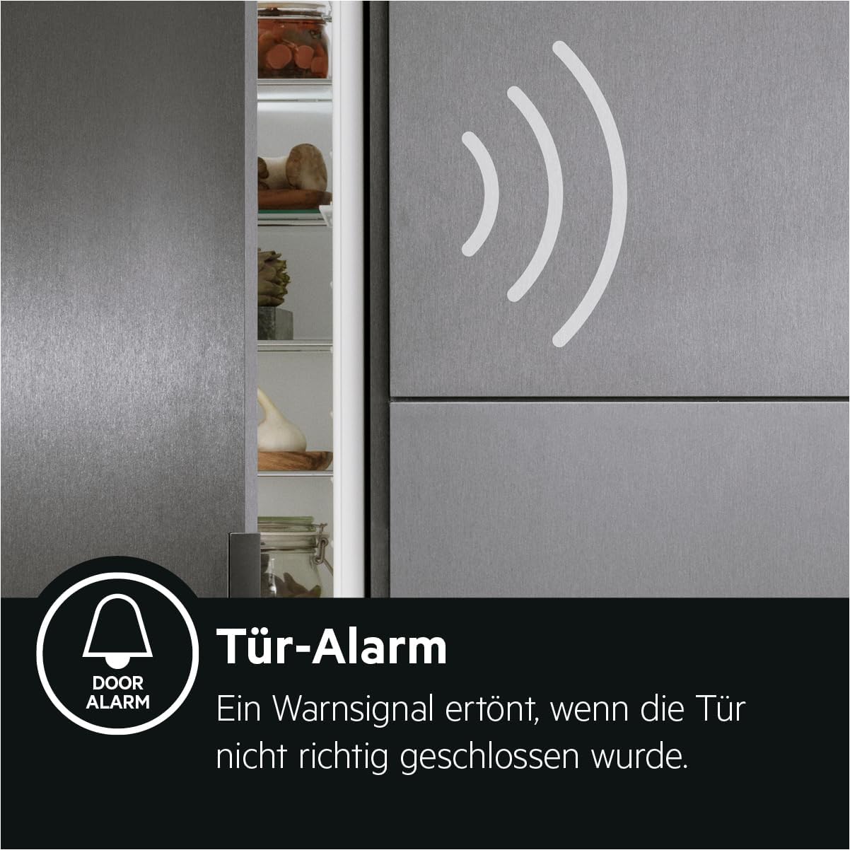 AEG TSK5O881ES Built-In Fridge / 880 mm / 142 L/Tow Door/E