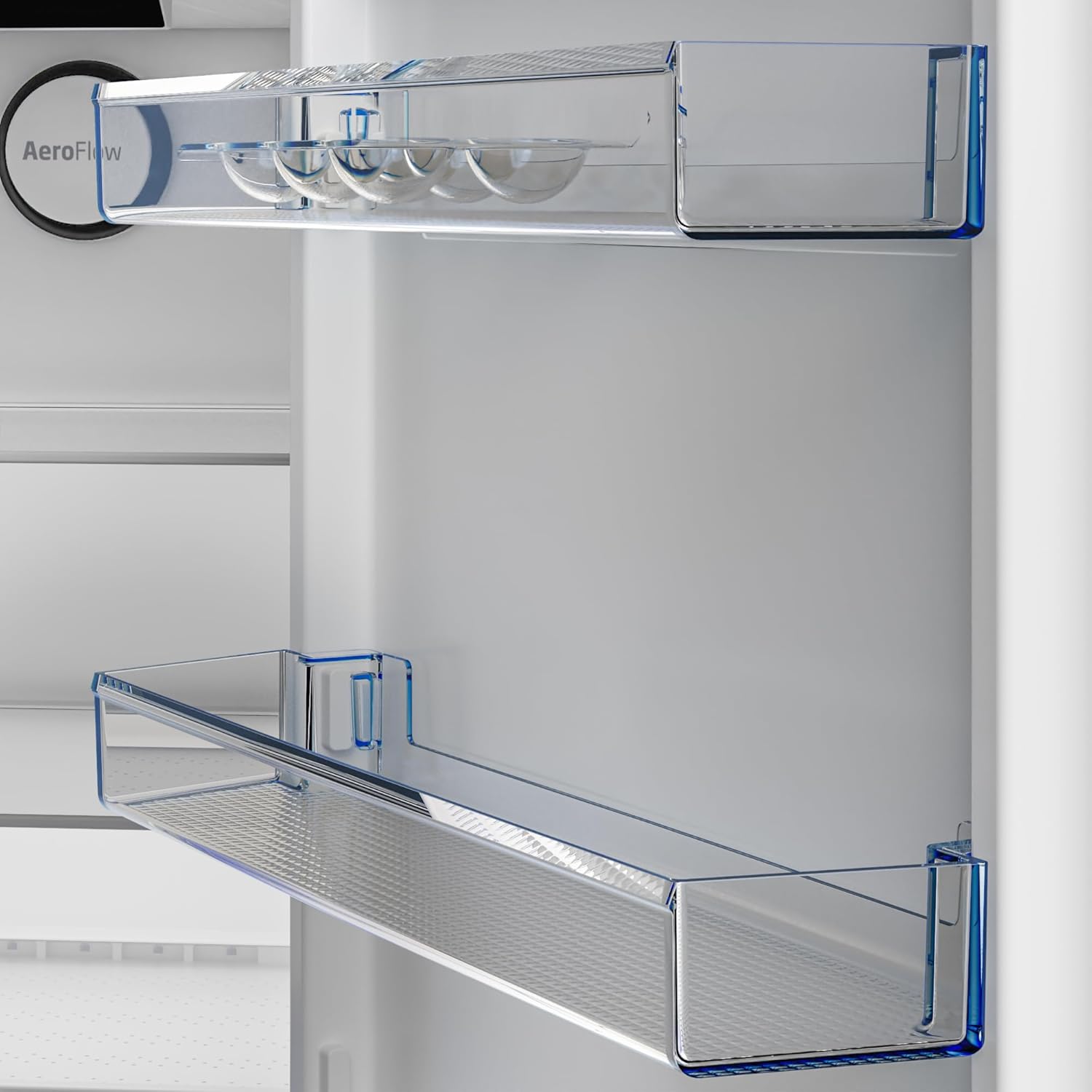 Beko RCNE366E70ZXBRN bPRO700 freistehende Kühl-/Gefrierkombination, großer Kühlschrank, 323 l Gesamtrauminhalt, HarvestFresh, NoFrost, leise, SmoothFit, 0°C-Zone, Dark Inox