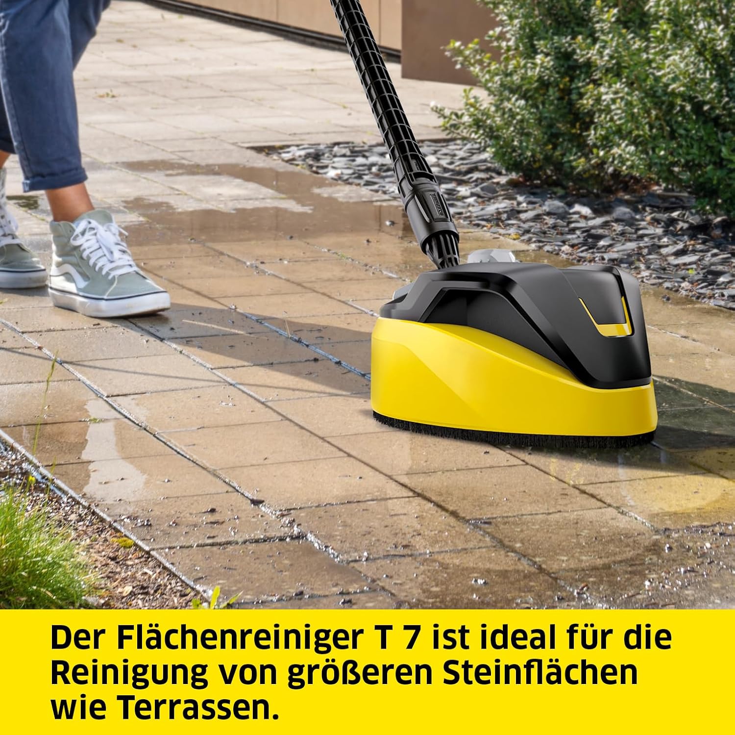 Kärcher Hochdruckreiniger K 7 Premium Power Home, Druck: 180 bar, Durchfluss: 600 l/h, Flächenleistung: 60 m²/h, Leistung: 3.000 W, Schlauchtrommel, mit Pistole, Dreckfräser, Strahlrohr