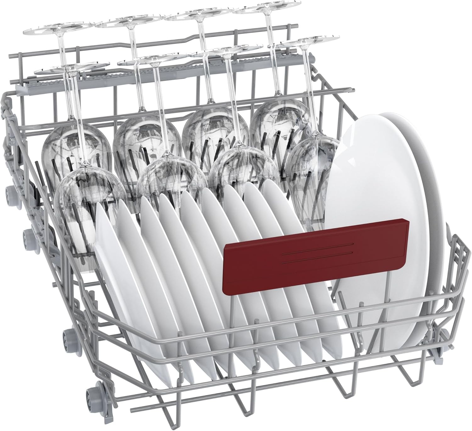 NEFF S157YCX03E, N 70, Smarter Geschirrspüler Vollintegriert, 60 cm, Besteckschublade, Made in Germany, Zeolith-Trocknung, besonders leise Spülmaschine, höhenverstellbarer Oberkorb, starker Sprühdruck