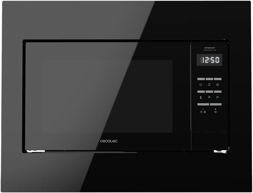 Cecotec Mikrowelle mit ProClean 8110 Grill. 28l Kapazität, Ready2Clean Beschichtung, 1000 W Leistung, 1000 W Grill, 5 Betriebsebenen, 8 Programme, 60 min Timer, LED-Anzeige