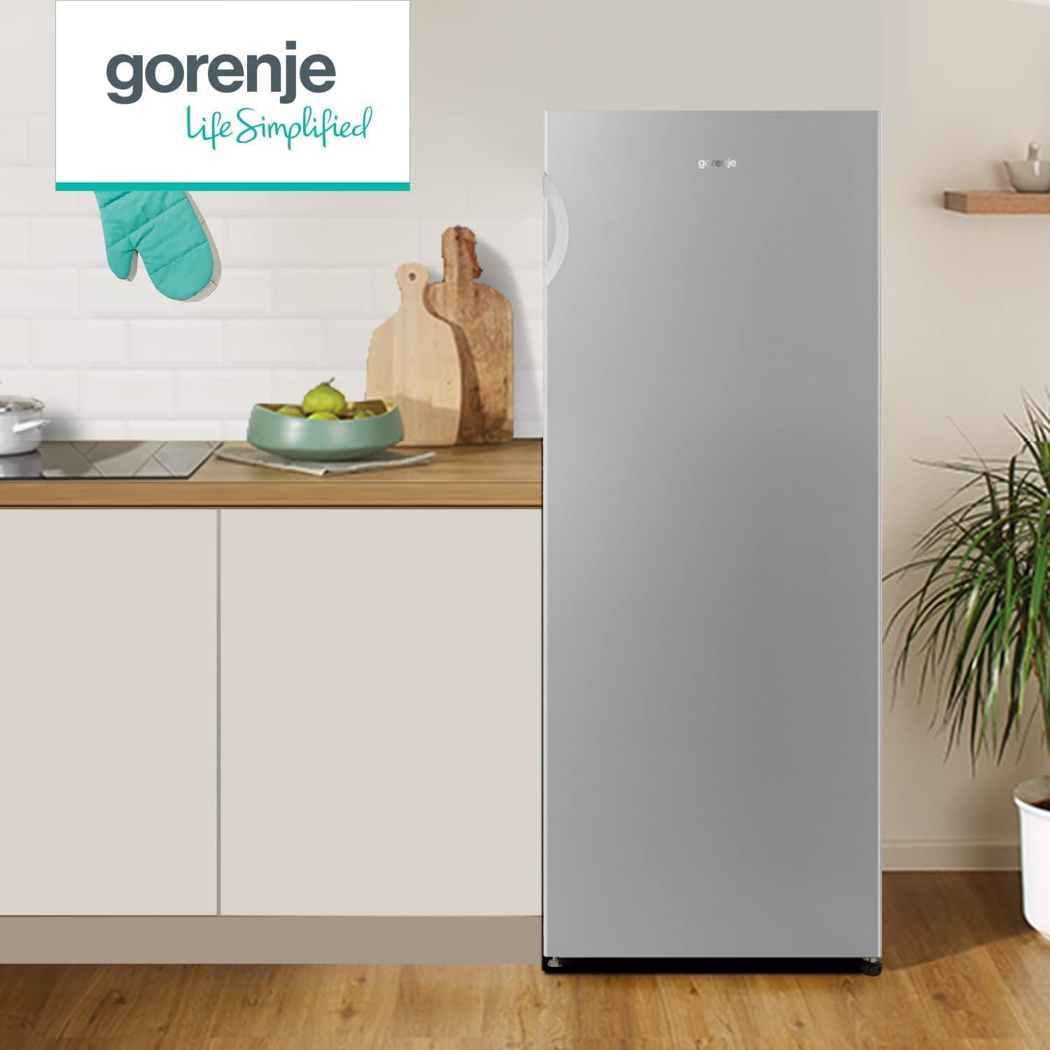 Gorenje R 4142 PW Kühlschrank/ Höhe 143,4 cm/ 242 L / LED Beleuchtung, Weiß