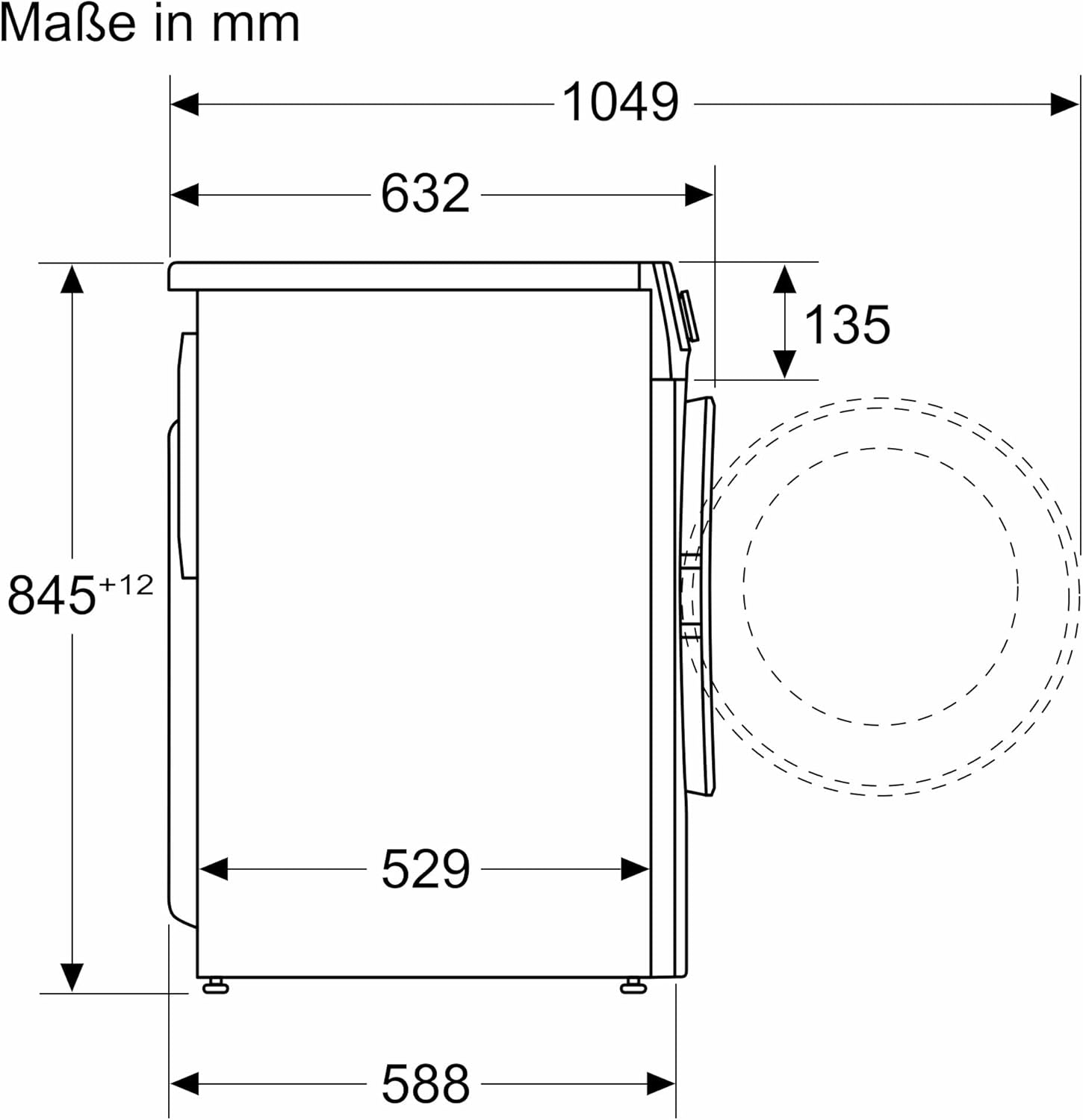 Siemens WU14UT42, iQ500 Waschmaschine, 9kg, 1400 UpM, Unterbaufähig, Extra stromsparend und leise, varioSpeed für kürzere Programme, LED-Display, Outdoor-Programm, Nachlegefunktion, aquaStop