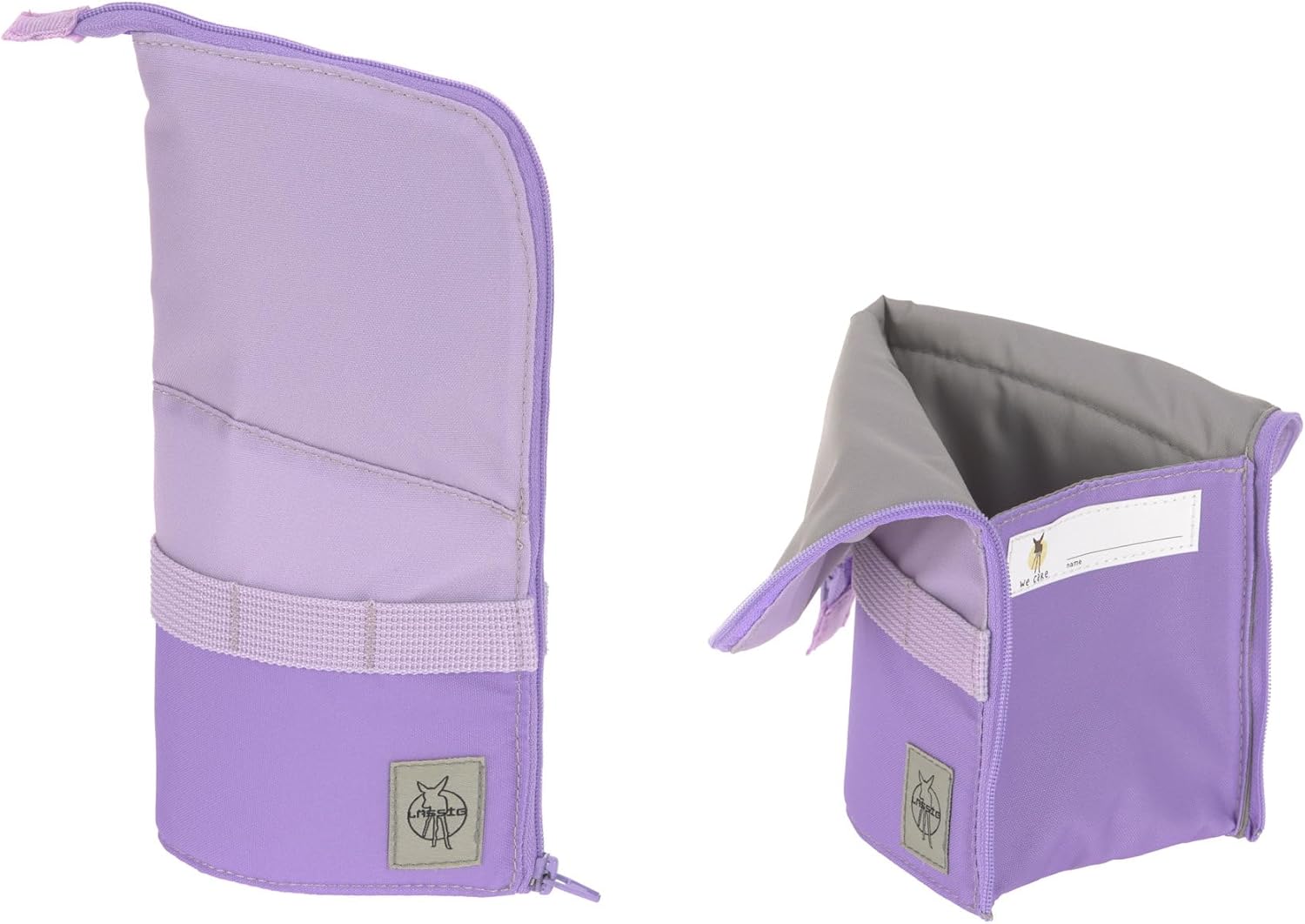 LÄSSIG 7-teiliges Schulranzen Set Kinder/School Set Boxy Unique Schwarz