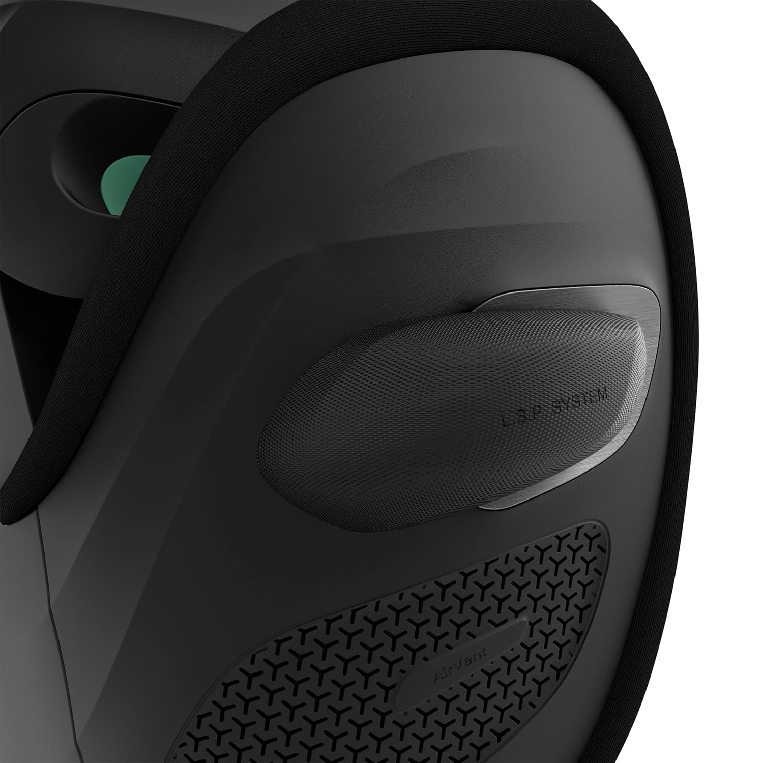 CYBEX Gold Kinder-Autositz Solution G i-Fix, Für Autos mit und ohne ISOFIX, Ab ca. 3 bis 12 Jahre (100 - 150 cm), Ab ca. 15 bis 50 kg, Lava Grey