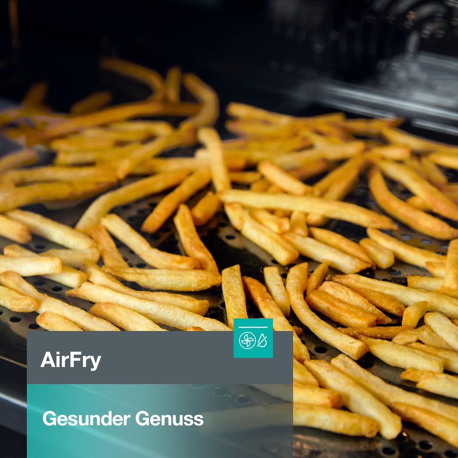 Gorenje GECS5C70XPA Elektro-Standherd mit Glaskeramik-Kochfeld / 50cm / 70 Liter/GentleClose/Schnellaufheizung/AirFry/ExtraSteam/Pizzamodus 300°C/Teleskopauszüge/AquaClean/BräterZone/schwarz