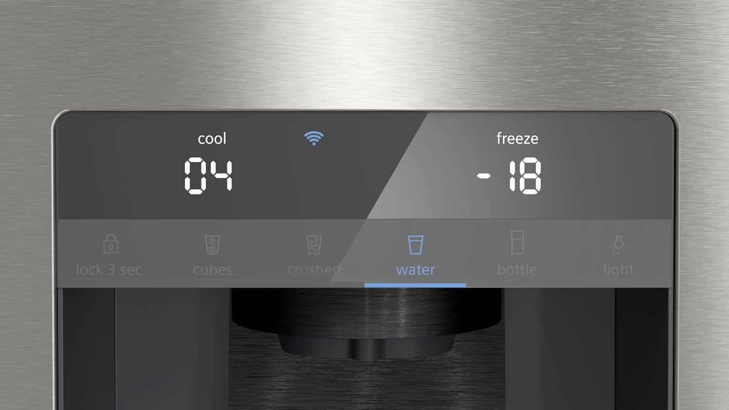 SIEMENS KF96NVPEA iQ300 Multi-Door-Kühlschrank, 183 x 91 cm, 405 L Kühlen & 200 L Gefrieren, hyperFresh längere Frische, noFrost nie wieder abtauen, superCooling schnellere Kühlung