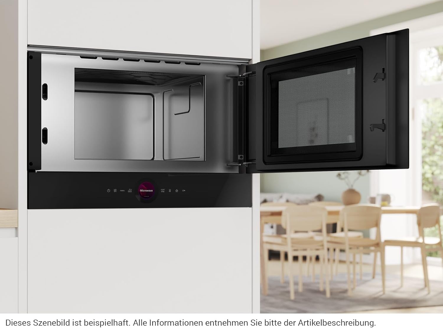 Bosch BFR7221B1 Einbau-Mikrowelle schwarz