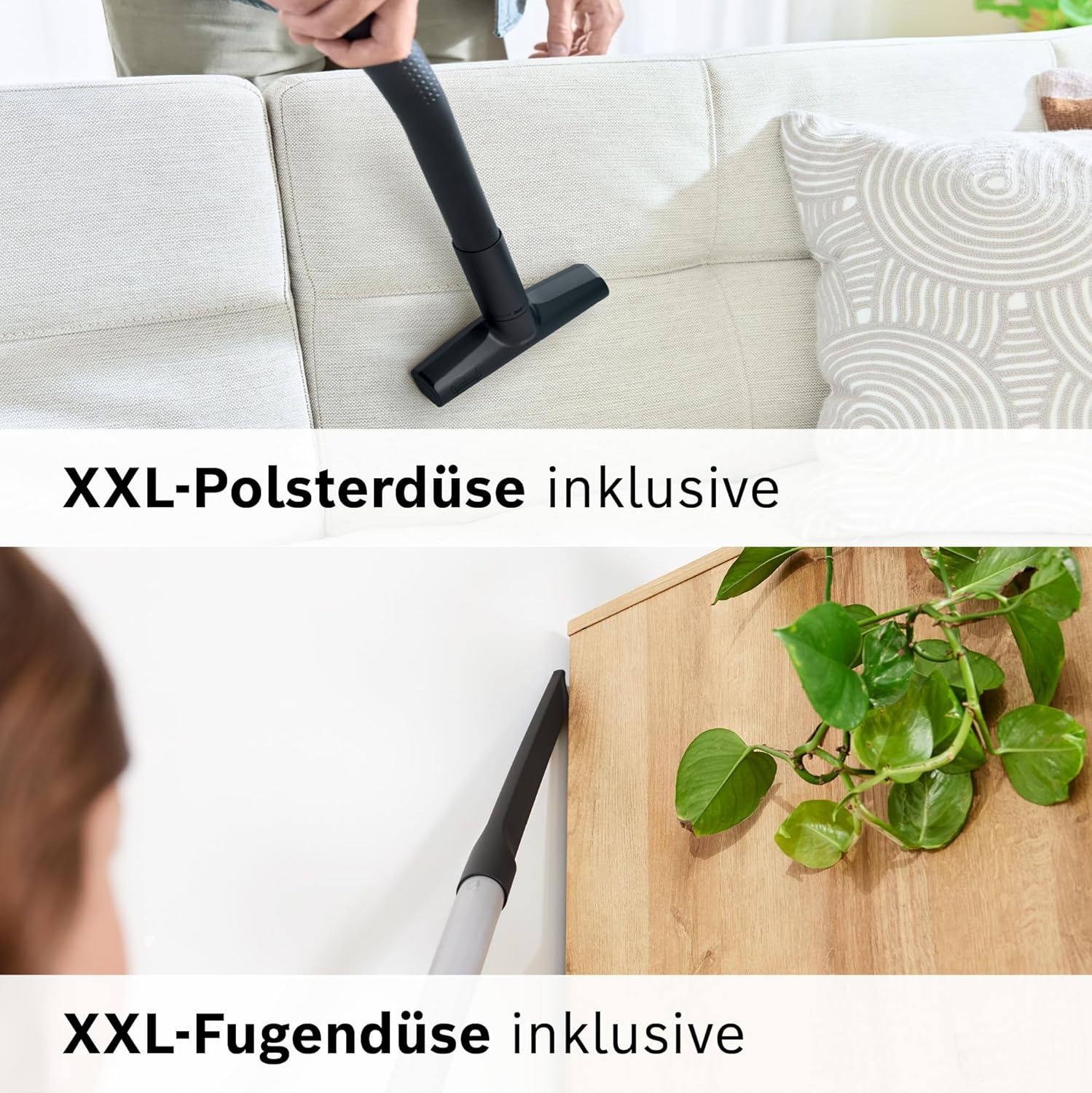 Bosch Staubsauger mit Beutel Serie 8 BGB75X494, Bodenstaubsauger, ideal für Allergiker, Hygiene-Filter, Bodendüse für Parkett, Teppich, Fliesen, langes Kabel, leise, 650 W, blau