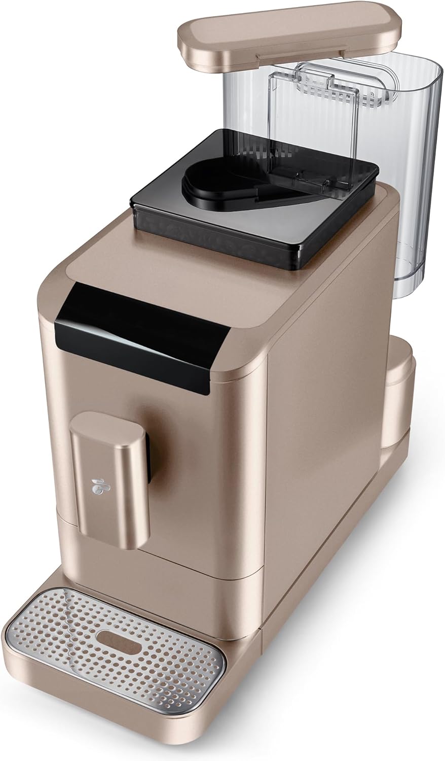 Tchibo Kaffeevollautomat Esperto2 Caffè mit 2-Tassen-Funktion für Caffè Crema und Espresso, Granite Black - INKLUSIVE Kaffeeprobierset GRATIS