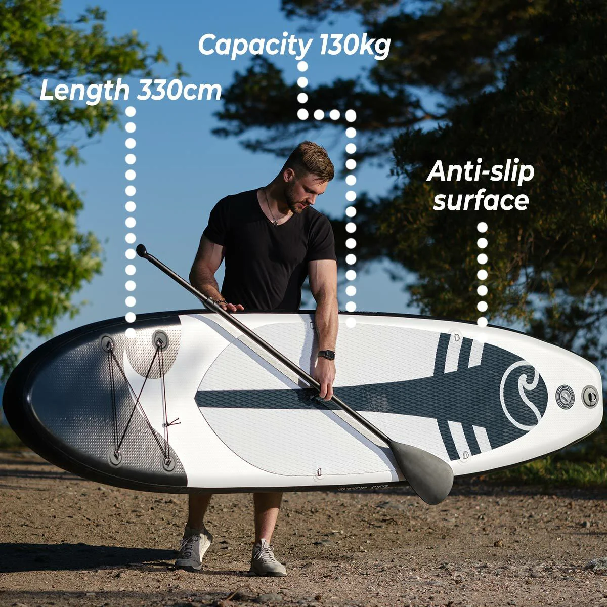 Deep Sea 2x SUP Board Set XXL (330cm)
