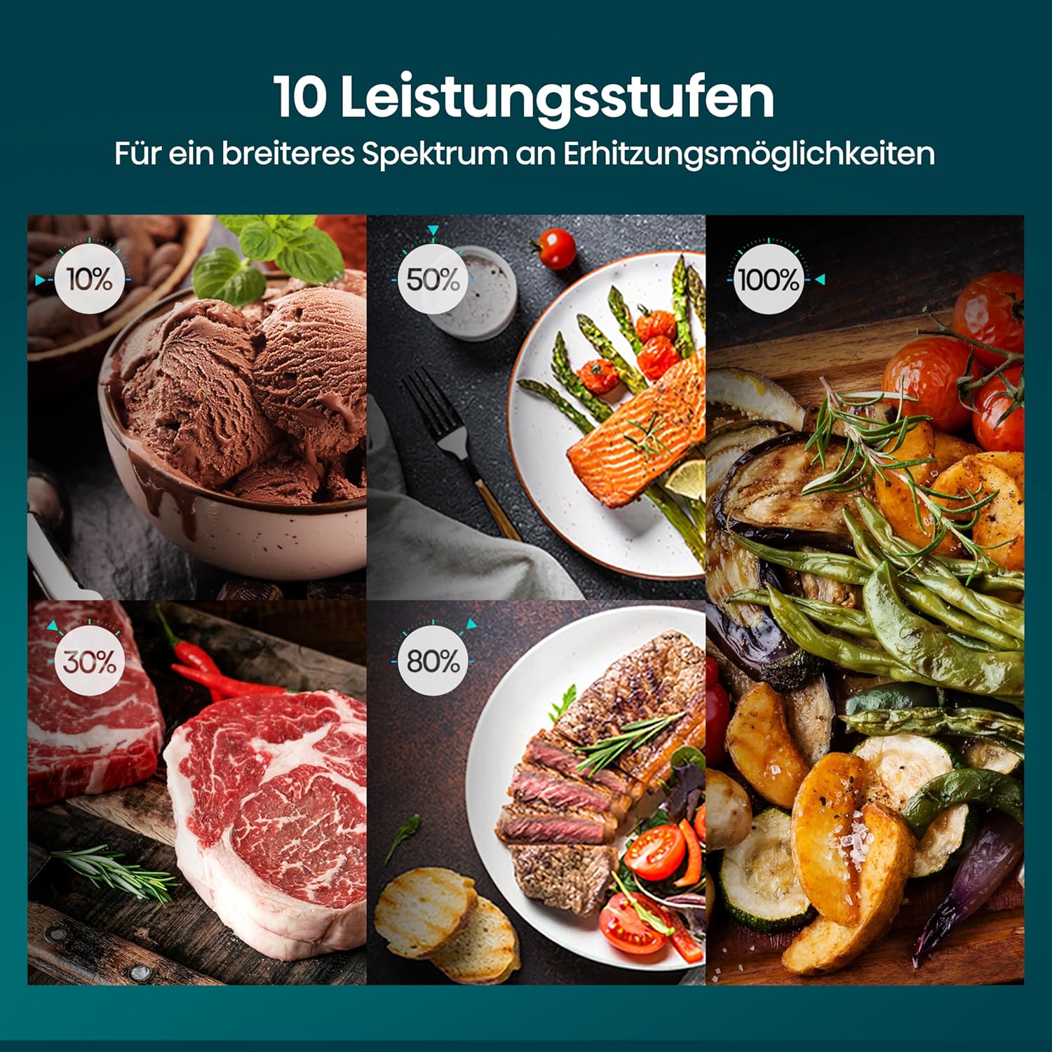 Hisense Elektronische Mikrowelle, Fassungsvermögen 23 l, Leistung 800 W, Grillleistung 1000 W, LED-Display mit Touch-Steuerung, Schwarz