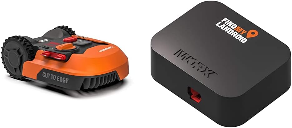 WORX Landroid Vision M600 Mhroboter WR206E.1 für Grten bis 600m - intelligenter Mhroboter ohne Begrenzungskabel – WLAN & Bluetooth – aktive Hindernisvermeidung mit KI-Technologie – APP Steuerung