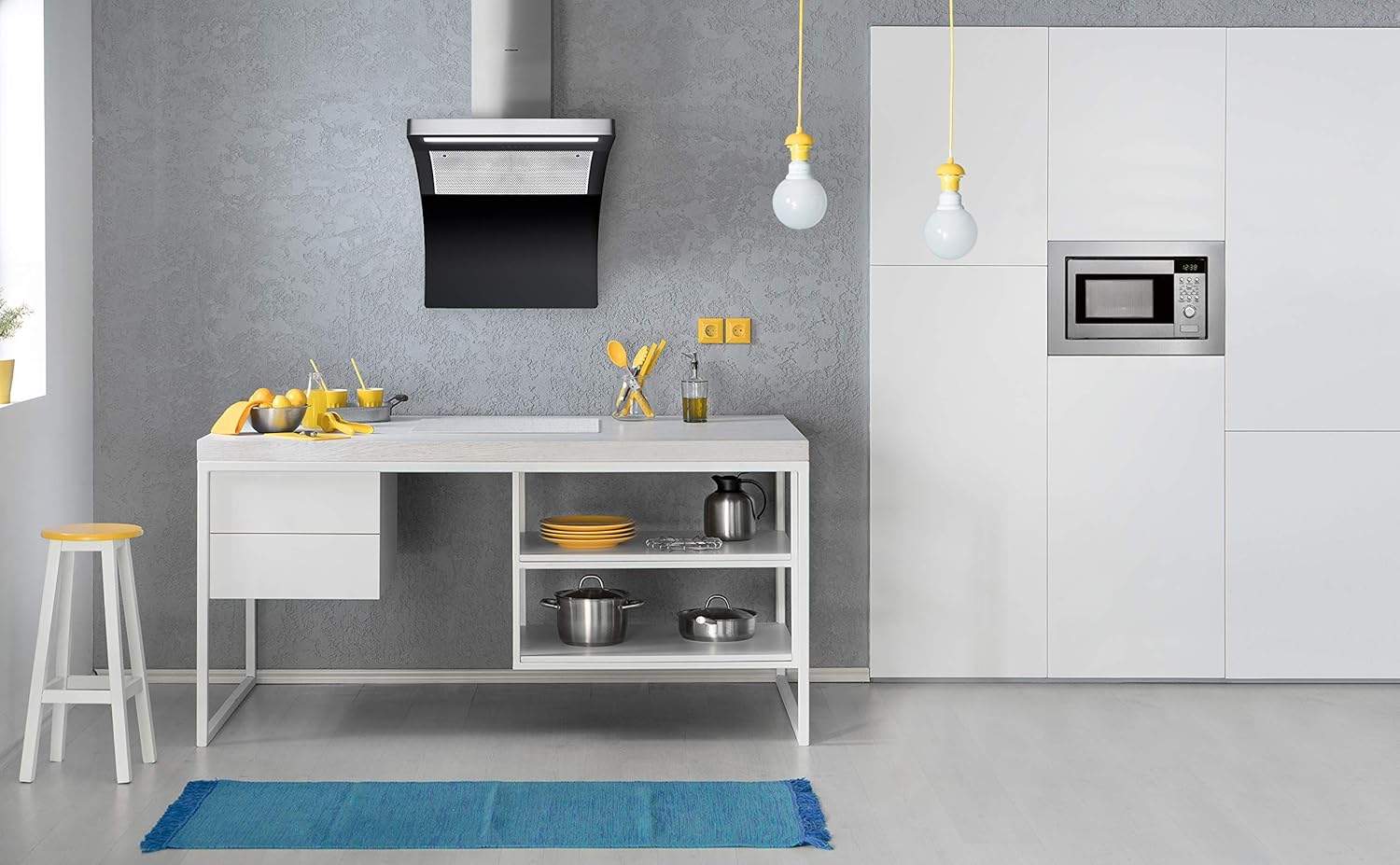 SILVERLINE MWG 620 E Einbaumikrowellengerät/Mikrowelle (Einbau) / 59.4 cm/Einbaubar in Hoch- und Hängeschränke