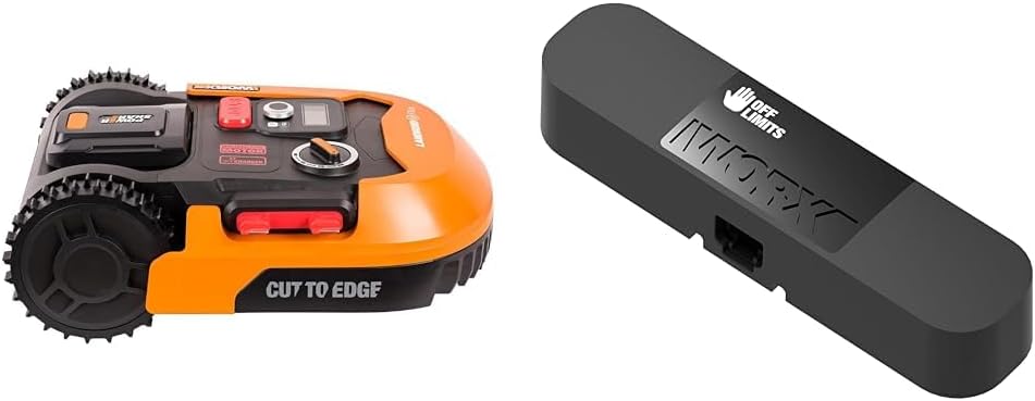 WORX Landroid Vision M600 Mhroboter WR206E.1 für Grten bis 600m - intelligenter Mhroboter ohne Begrenzungskabel – WLAN & Bluetooth – aktive Hindernisvermeidung mit KI-Technologie – APP Steuerung