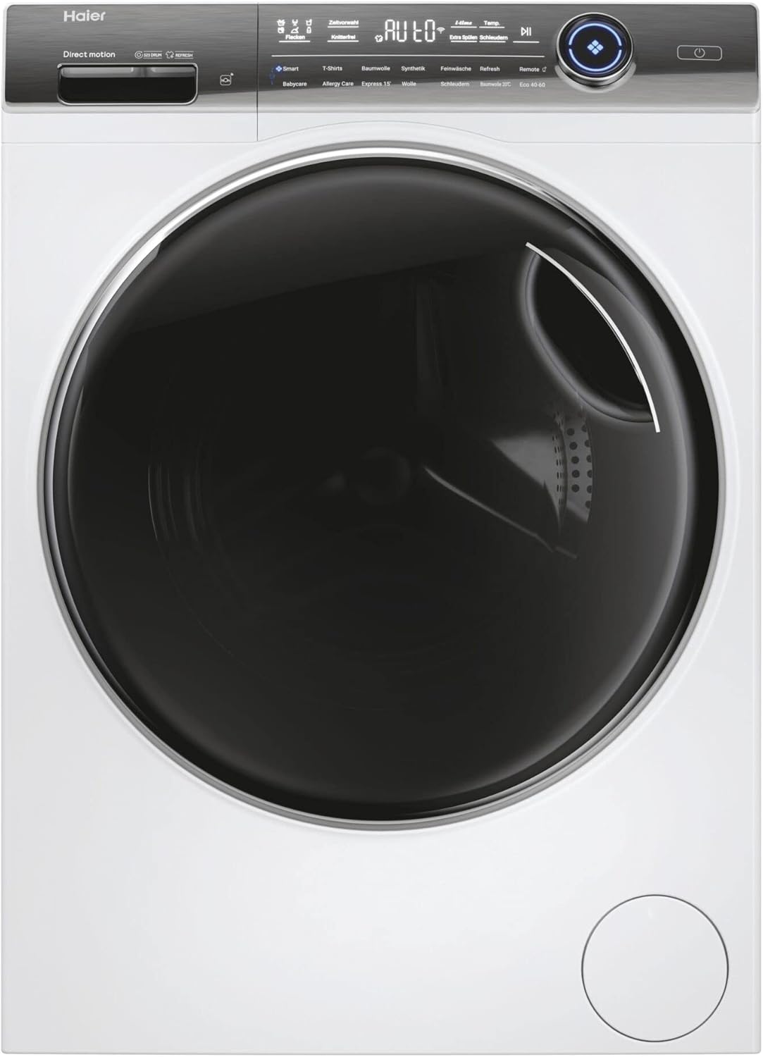 Haier I-PRO SERIE 7 PLUS HW120-B14979EU1 Waschmaschine / 12 kg / 20% effizienter als Klasse A/Smart Home - Wi-Fi & hOn App/Direct Motion Motor/Refresh-Programm & Fleckenoptionen