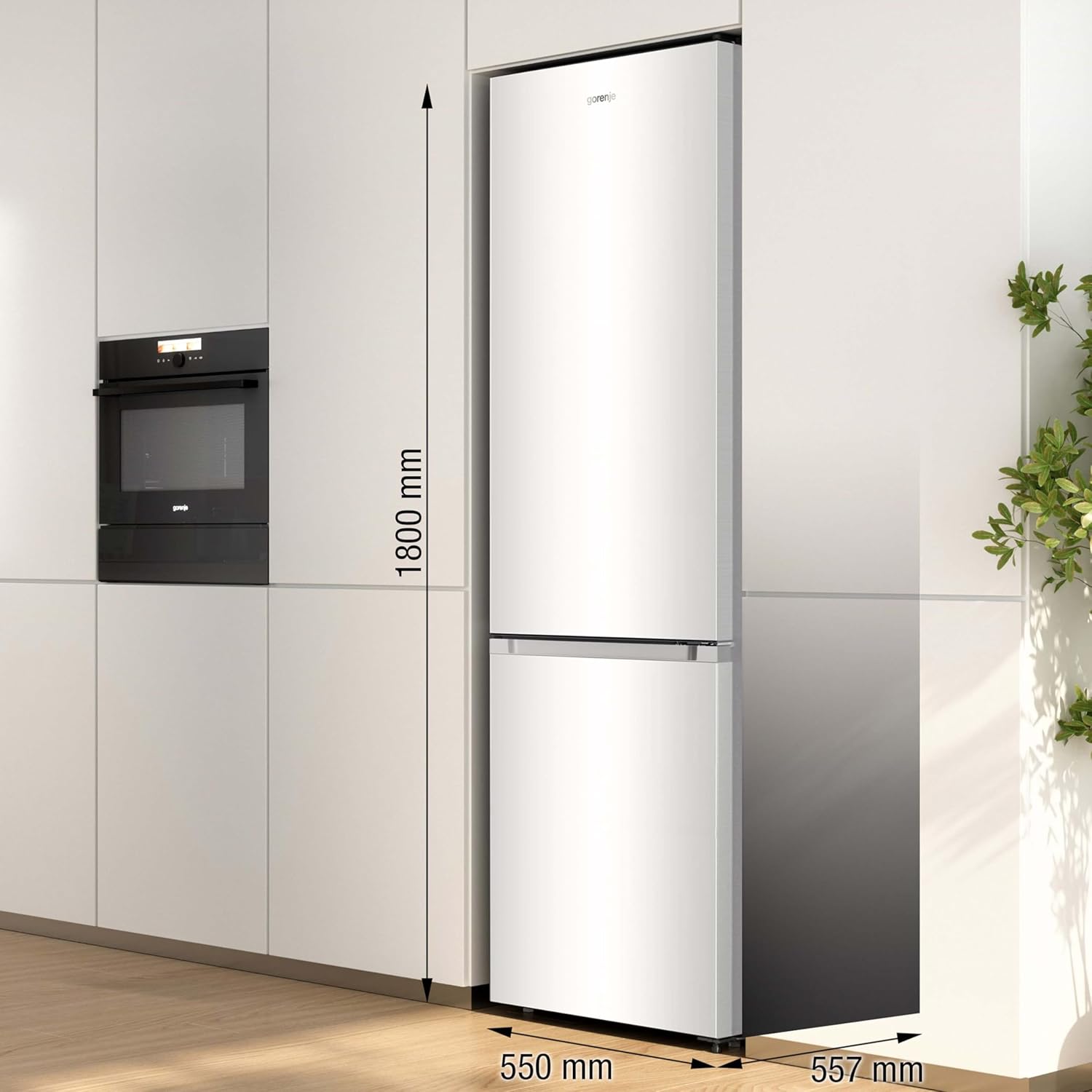 Gorenje R 4142 PW Kühlschrank/ Höhe 143,4 cm/ 242 L / LED Beleuchtung, Weiß