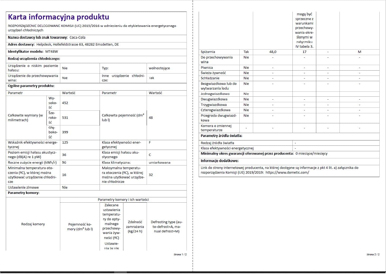 Mobicool MT48W AC/DC - elektrische Kühlbox mit Rollen passend für eine komplette Getrnkekiste / Bierkiste, 48 Liter, 12 V und 230 V für Auto, Lkw, Boot, Reisemobil und Steckdose, Blau