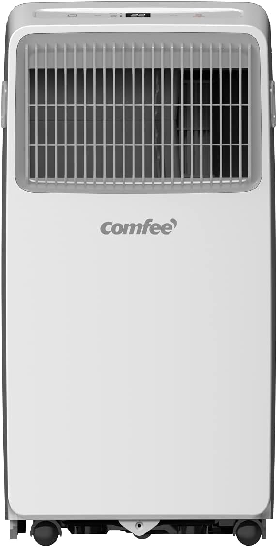 Comfee Mobiles Klimagerät MPPH-09CRN7, 9000 BTU 2,6kW, Kühlen&Ventilieren&Entfeuchten, Raumgröße bis 88m³(33㎡), Mobile Klimaanlage mit Abluftschlauch