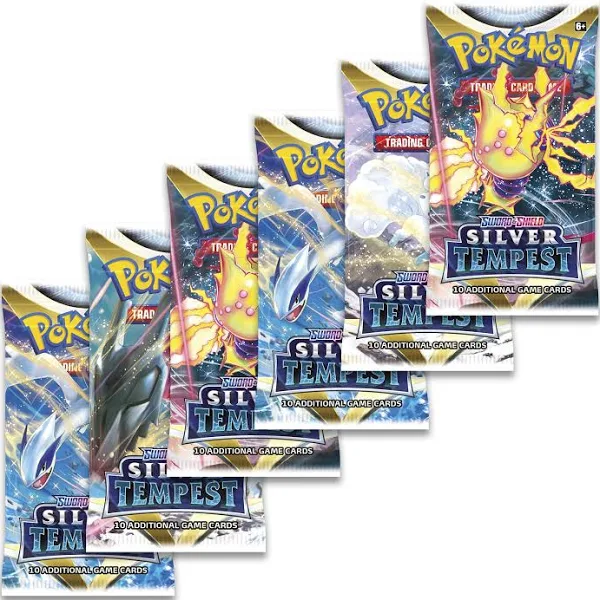 Pokemon Sword & Shield Silver Tempest Booster Bundle